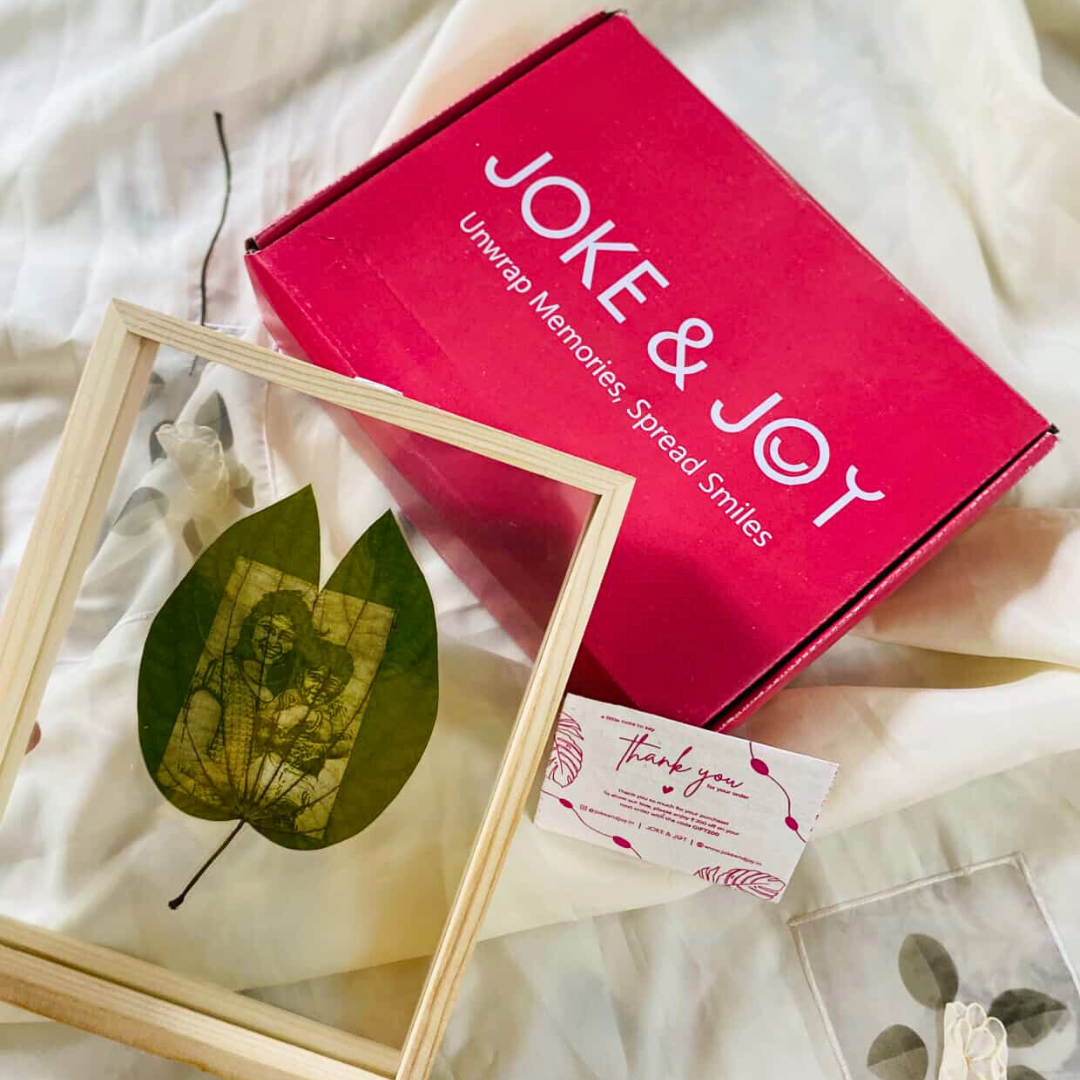Personalized Photo Leaf Engraving